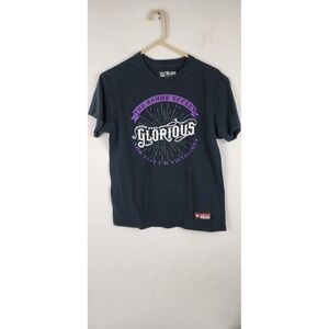 WWE Bobby Roode Wrestling T-shirt Youth Medium Black Glorious Roode Effect